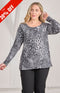 Astrid Jersey Top - Leopard