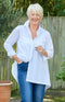 Hester Cotton Shirt - White