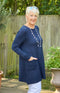 Mia Knitted Jumper - Navy