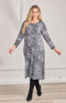 Elina Jersey Dress - Leopard