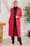 Cecily Knitted Cardigan - Ruby Red