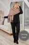 Pashima Style Scarf - Taupe