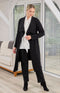 Carly Knitted Cardigan - Black