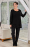 Margaret Knitted Jumper - Black