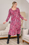 Elina Jersey Dress - Pink