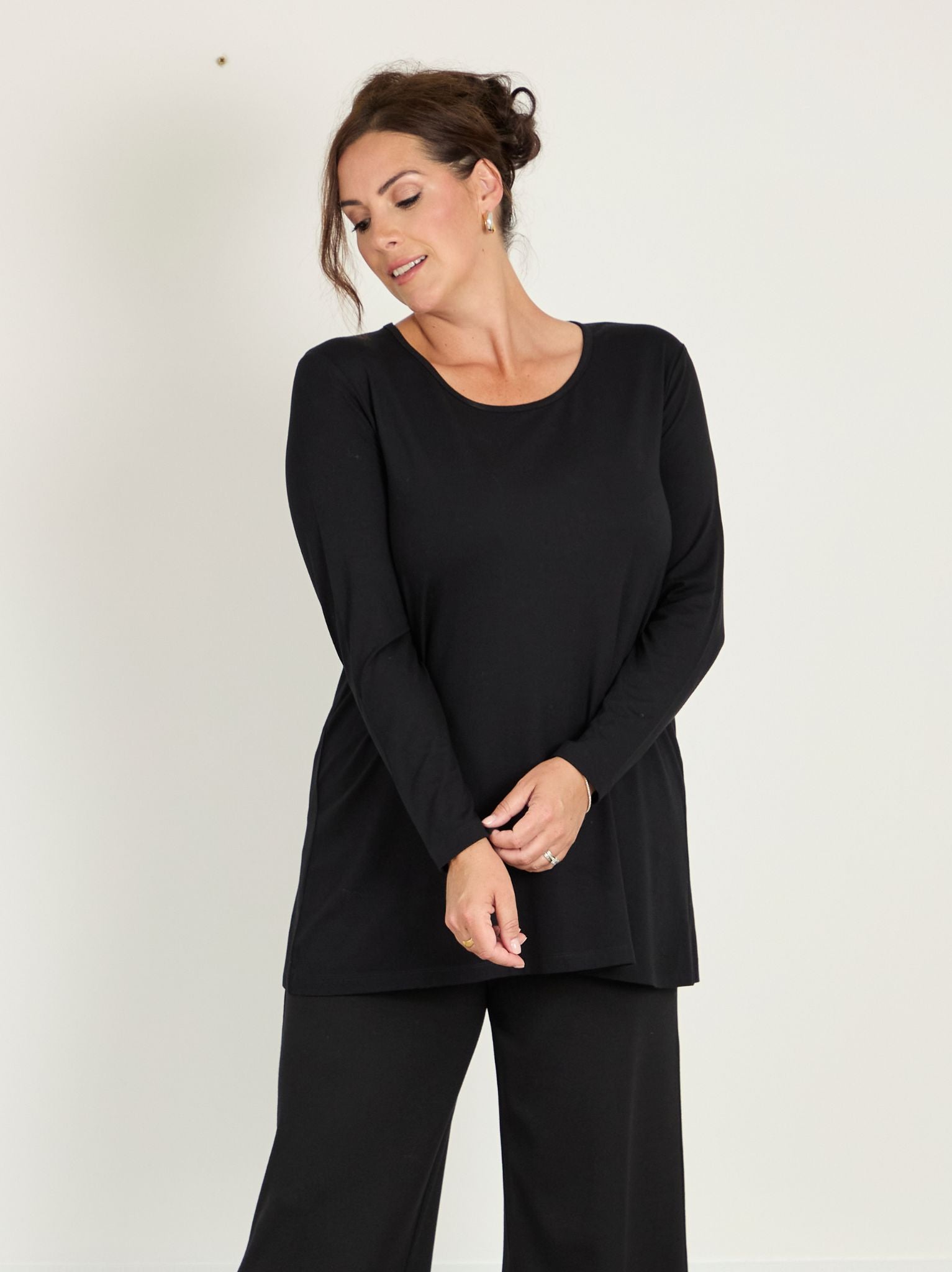 Tessa Shirt - Black Denim