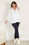 Marie FL by ROBELL Stretch Trouser - Navy