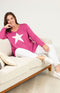 Mena Knitted Jumper - Amethyst