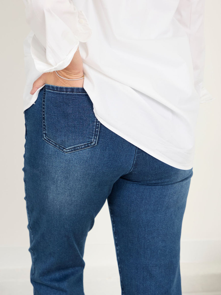 Rebecca Stretch Jean - Denim Blue