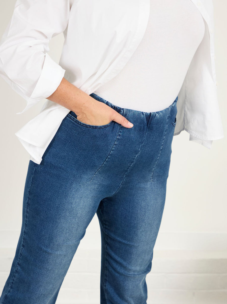 Rebecca Stretch Jean - Denim Blue