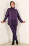 Victoria Knitted Jumper - Purple