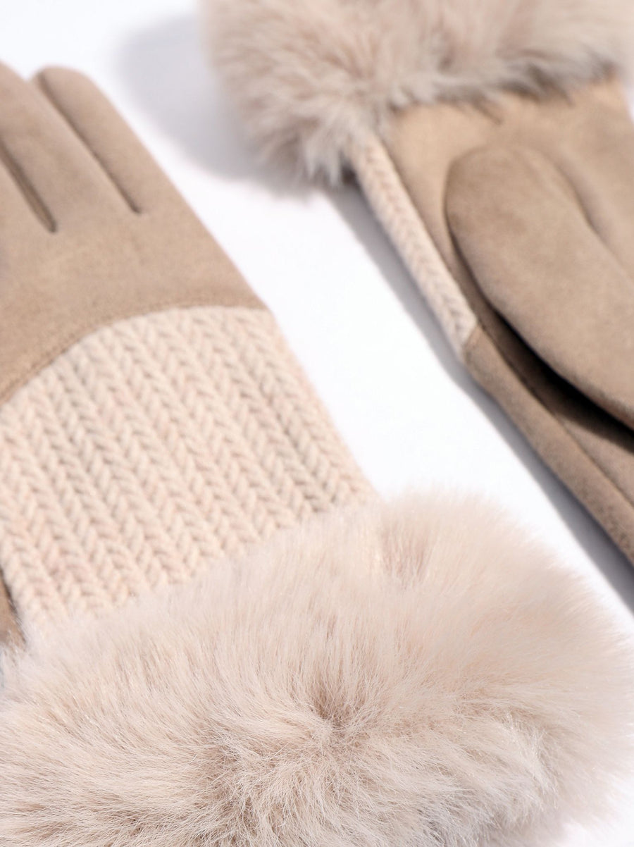 Aria Glove - Beige