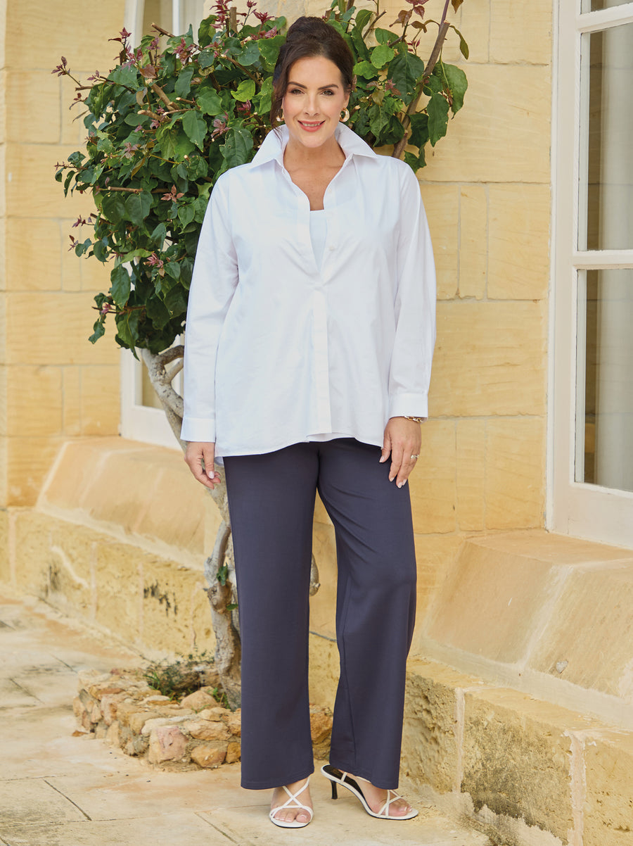 Rita Ponte Di Roma Trouser - Navy