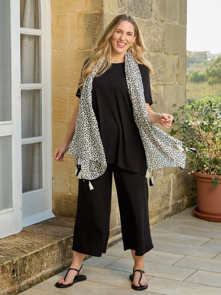 Torie Jersey Top - Black – Box2