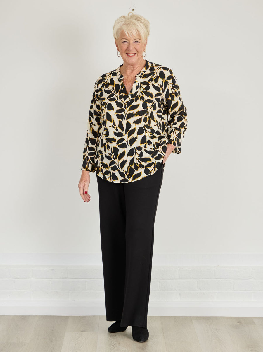 Rita Ponte Di Roma Trouser - Black