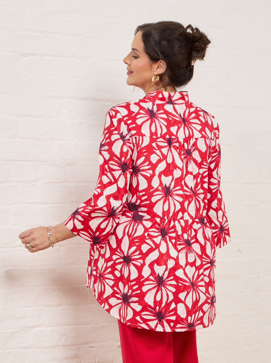 Haven by NOEN Shirt - Red Floral