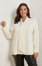 Hilda Crepe Shirt - Ivory