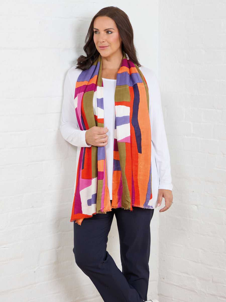 Tessa Jersey Long Sleeve Top - White