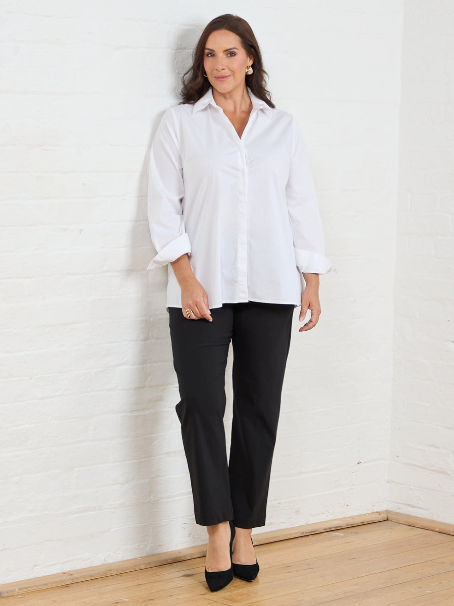 Ruth Stretch Trouser - Black