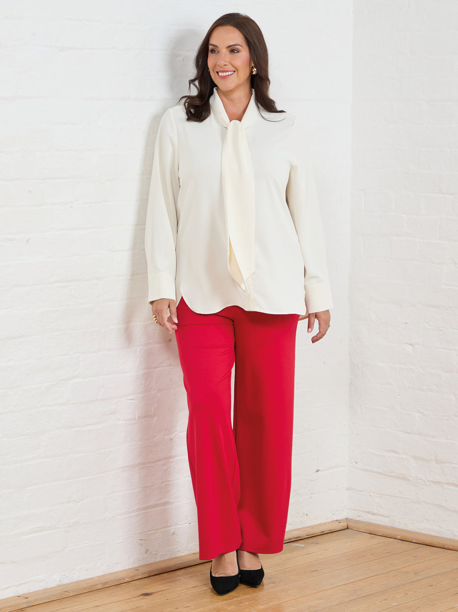 Rita Ponte Di Roma Trouser - Red