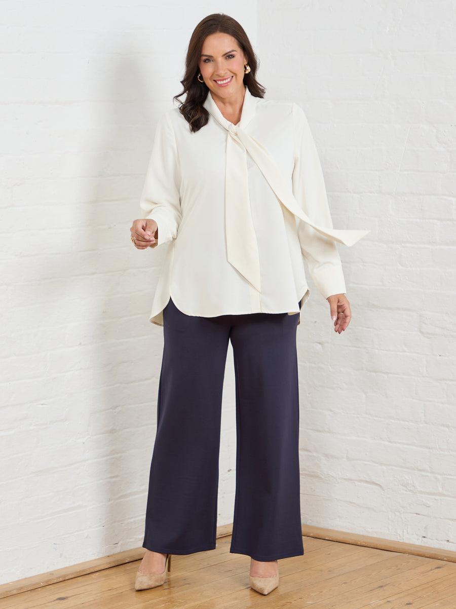 Rita Ponte Di Roma Trouser - Navy