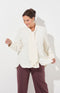 Hilda Crepe Shirt - Ivory