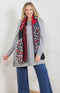 Mia Cotton Blend Rib Knit Jumper - Pewter