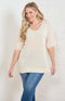 Vibeke by CISO Soft Knit Jumper - Sand