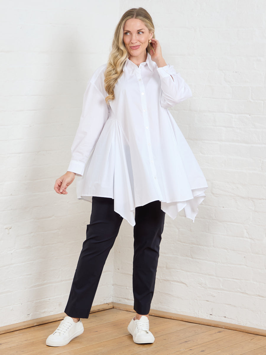 Paula By NOEN Cotton Shirt - White
