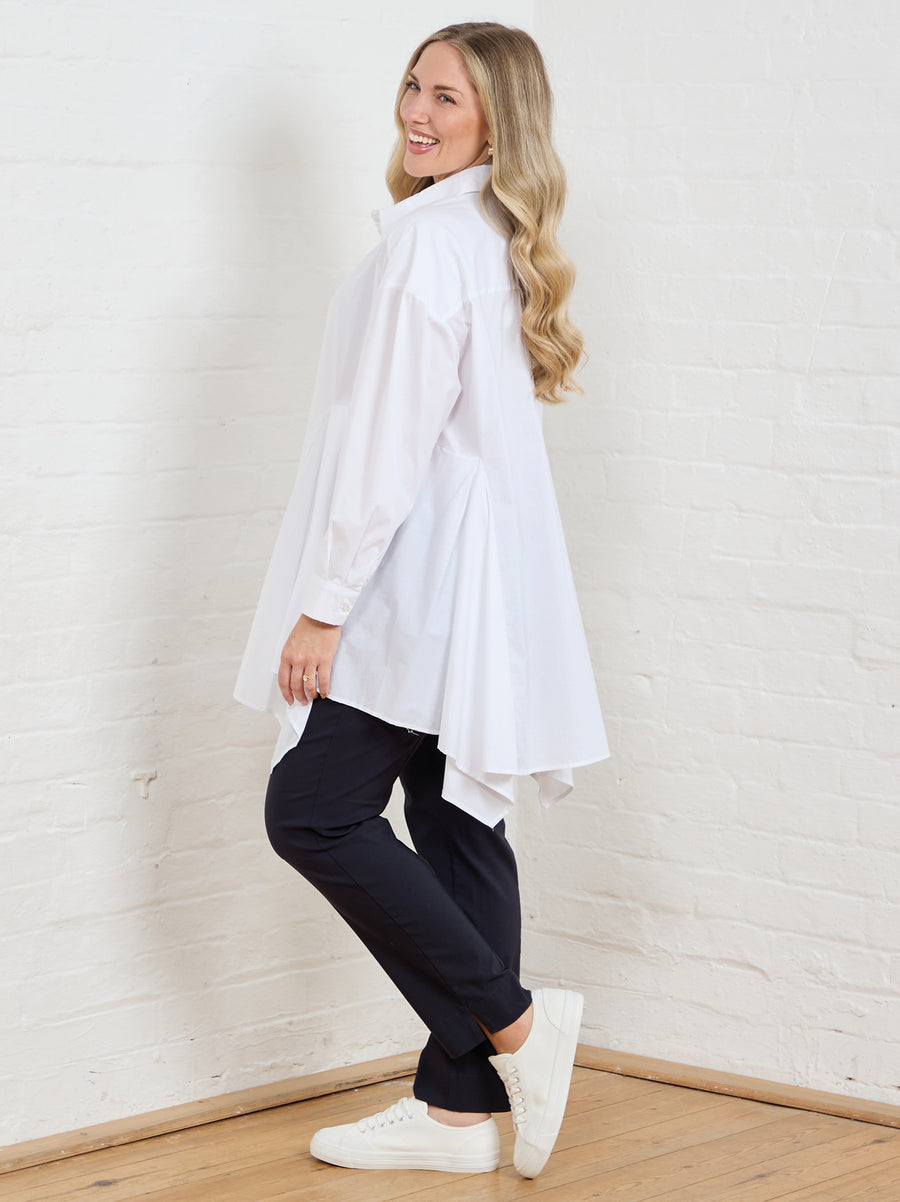 Paula By NOEN Cotton Shirt - White