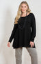 Margaret Knitted Jumper - Black