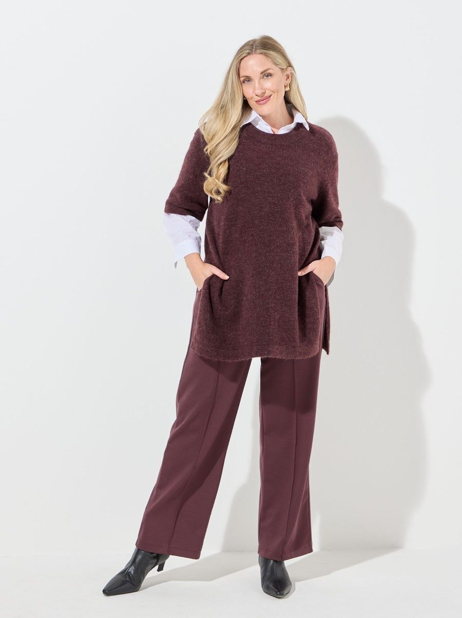 KAFFE Curve Niela Fudge Jumper