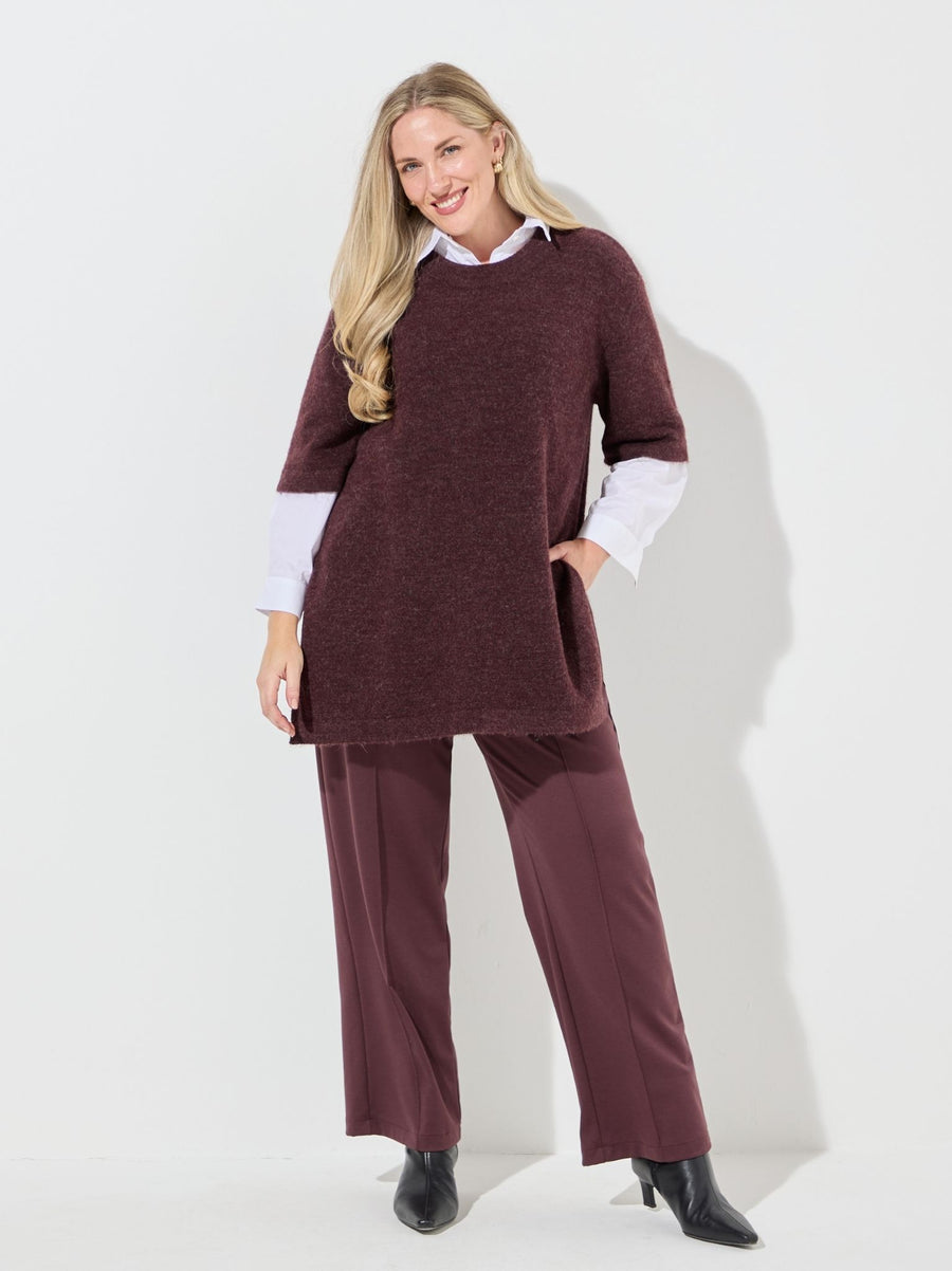 KAFFE Curve Niela Fudge Jumper