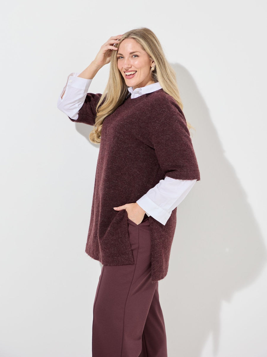 KAFFE Curve Niela Fudge Jumper
