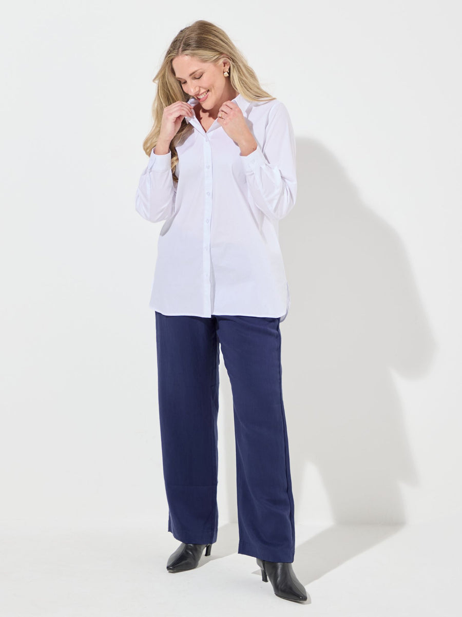 Ronja by CISO Midnight Blue Wide Leg Trouser