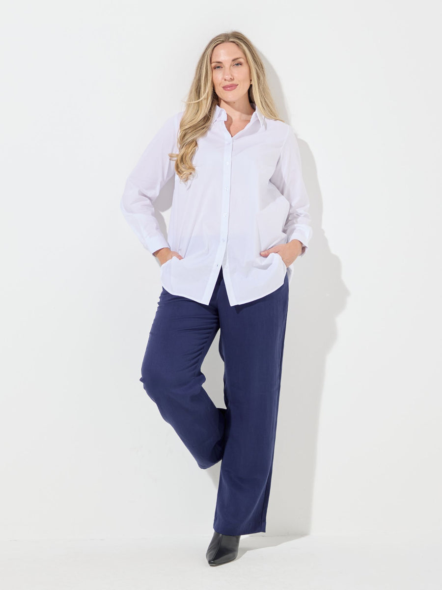 Ronja by CISO Midnight Blue Wide Leg Trouser