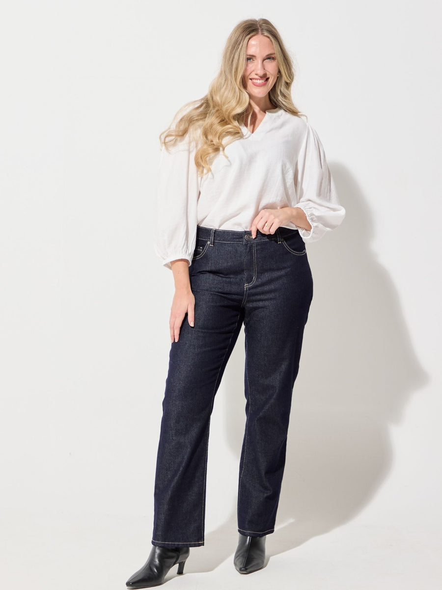 KAFFE Curve Flora Classic Denim Jeans