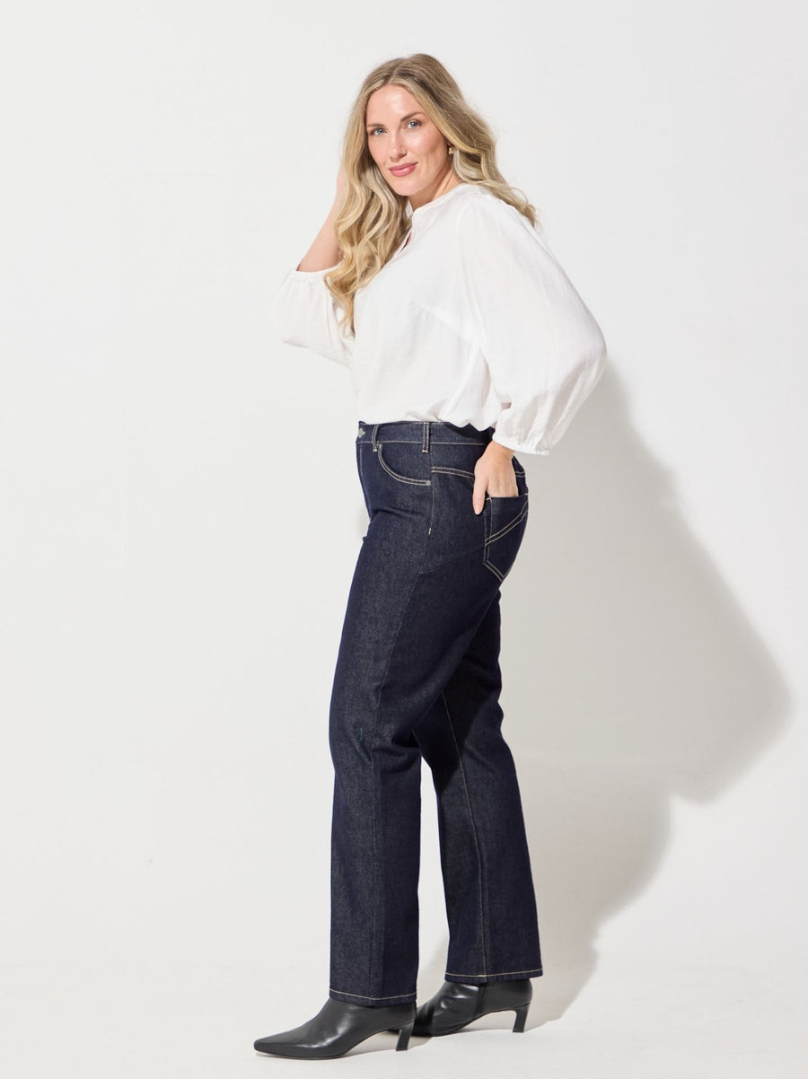 KAFFE Curve Flora Classic Denim Jeans