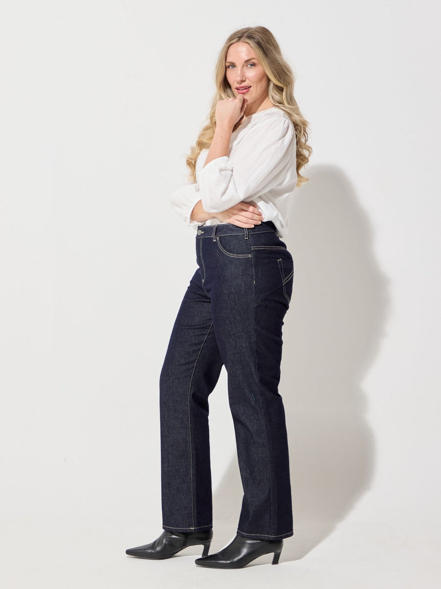 KAFFE Curve Flora Classic Denim Jeans