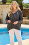 Frida Open Knit Jumper - Graphite