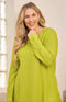 Margaret Knitted Jumper - Lime