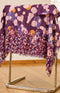 Spot Print Bamboo Scarf - Purple Mix