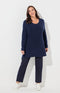 Ruth Stretch Trouser - Navy