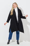 Ulrika By NOEN Boiled Wool Coat - Black