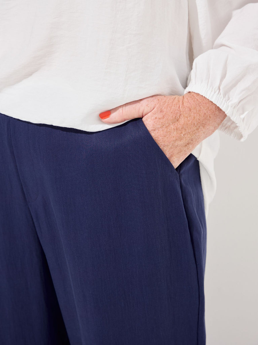 Ronja by CISO Midnight Blue Wide Leg Trouser