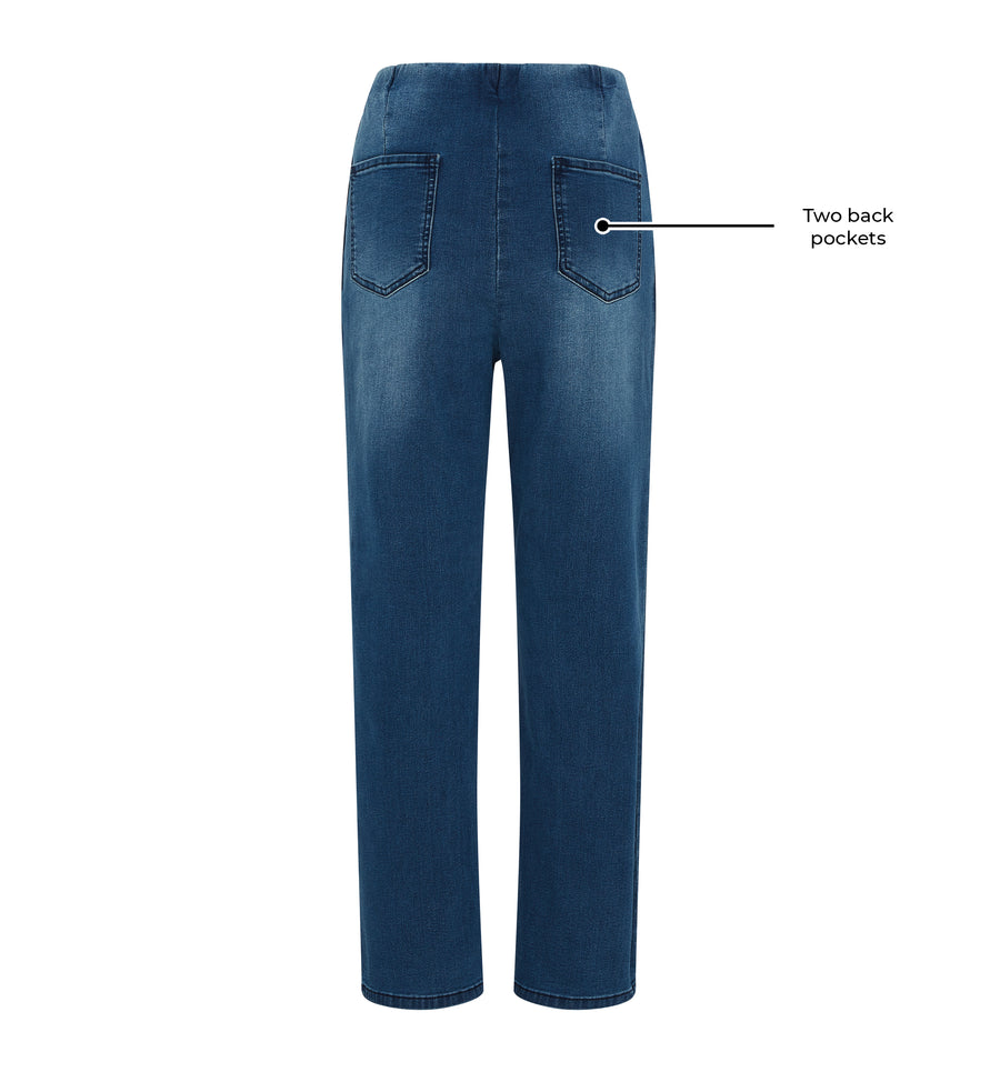 Rebecca Stretch Jean - Denim Blue