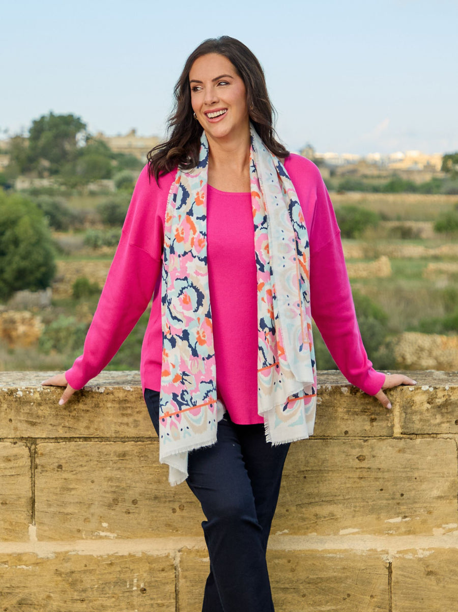 Mette Knitted Jumper - Pink