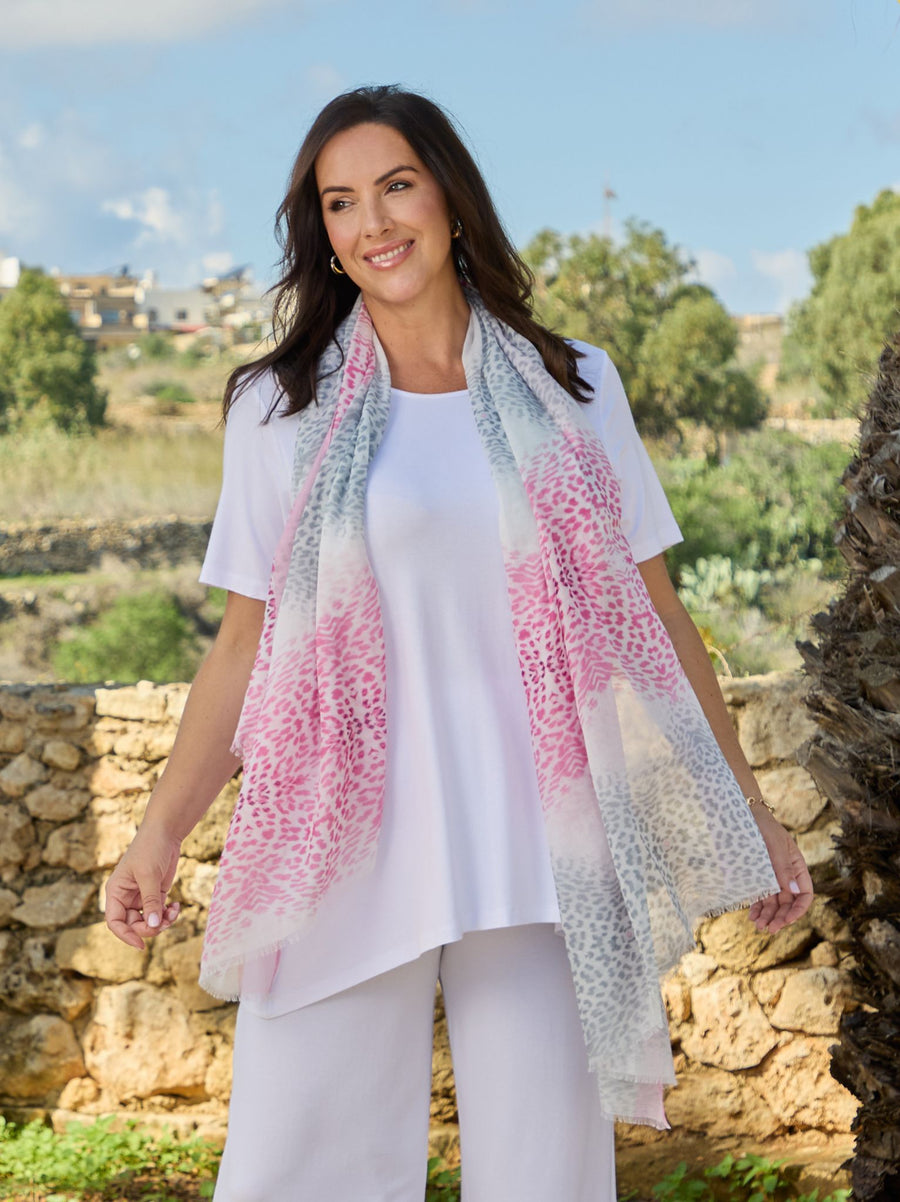 Torie Jersey Top - White