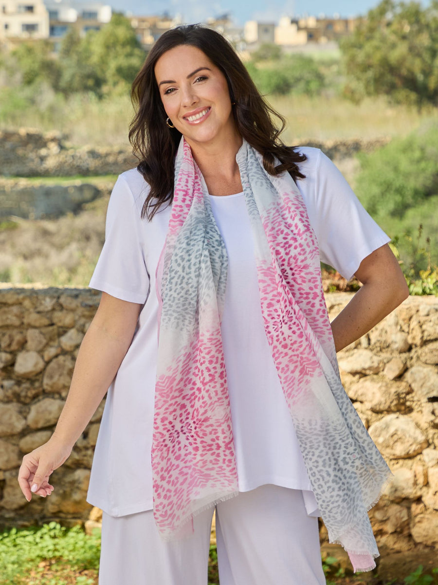Torie Jersey Top - White