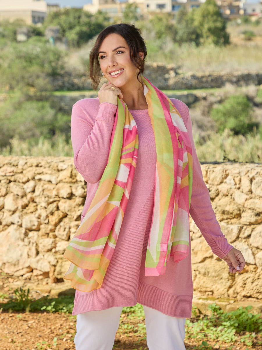 Mia Knitted Jumper - Soft Pink